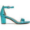image:imageNaturalizer womens Vera Heeled SandalsTeal Metallic Snake