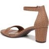 image:imageNaturalizer womens Vera Heeled SandalsWalnut Brown Faux Raffia