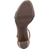 image:imageNaturalizer womens Vera Heeled SandalsWalnut Brown Faux Raffia