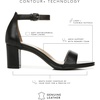 image:imageNaturalizer womens Vera Heeled SandalsWalnut Brown Suede