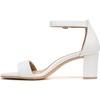 image:imageNaturalizer womens Vera Heeled SandalsWhite Leather