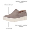 image:imageSOUL Naturalizer Womens Tia Platform Slip On Fashion SneakerMushroom