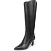 image:imageNaturalizer Emily Extra Wide Calf Knee High BootsBlack Leather