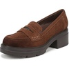 Smoked Maple Brown Suede