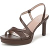 Brown Snake Faux Leather