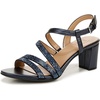 image:imageNaturalizer Womens Bridget 4 Heeled Dress SandalFrench Navy Blue