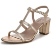image:imageNaturalizer Womens Bristol Cage SandalChampagne Snake Faux Leather