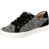 Black/White Tweed Fabric