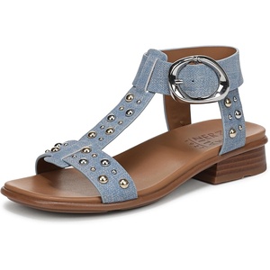 image:imageNaturalizer Brandy SandalsDenim Blue Studded Nubuck