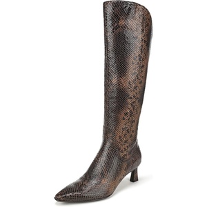 image:imageNaturalizer Deesha Womens Knee High Boots NWOBDark Brown Snake Print Leather  Wide Calf