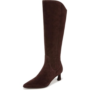 image:imageNaturalizer Deesha Womens Knee High Boots NWOBMahogany Brown Suede Wide Calf