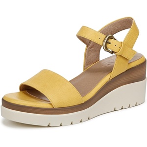 image:imageNaturalizer Graciela Wedge SandalsYellow Smooth