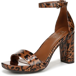 image:imageNaturalizer Joy Dress SandalsAnimal Print Cheetah Patent