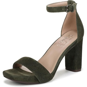 image:imageNaturalizer Joy Dress SandalsCactus Clay Green Suede