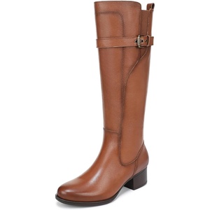 image:imageNaturalizer Kenna Wide Calf Knee High BootsEnglish Tea Brown Leather