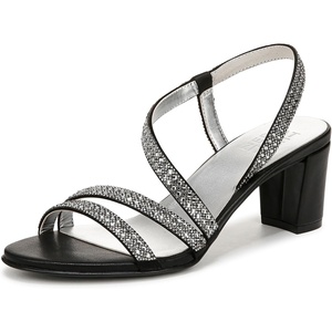 image:imageNaturalizer Vanessa3 Strappy SandalsBlack Satin