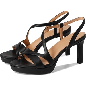 image:imageNaturalizer Womens Abby Heeled Dress SandalBlack Patent Faux Leather