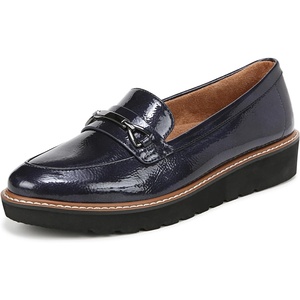 image:imageNaturalizer Womens Elin Platform Lug Sole LoaferMidnight Blue Patent