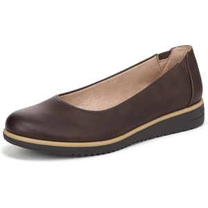 image:imageNaturalizer Womens Idea Ballet FlatChocolate Brown Faux Leather