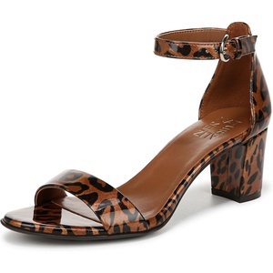 image:imageNaturalizer womens Vera Heeled SandalsCheetah Animal Print Patent