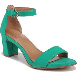 image:imageNaturalizer womens Vera Heeled SandalsJade Green Suede