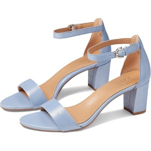 image:imageNaturalizer womens Vera Heeled SandalsLavender Metallic Leather