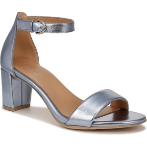 image:imageNaturalizer womens Vera Heeled SandalsLight Blue Metallic Leather