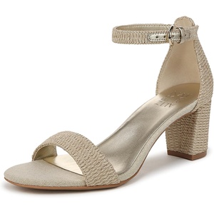 image:imageNaturalizer womens Vera Heeled SandalsNaturalGoldMulti