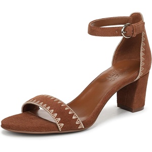image:imageNaturalizer womens Vera Heeled SandalsWalnut Brown Suede